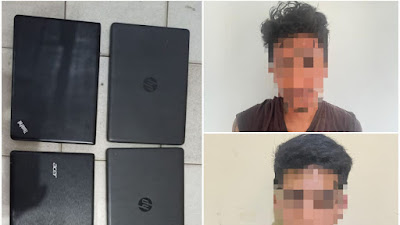 Pencuri Laptop di Kantor Bawaslu Sekadau Dibekuk Polisi