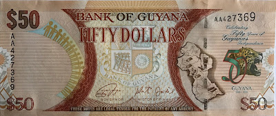 50 Guyanese Dollars 