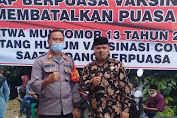 Kapolsek Puspahiang Terus Pacu Giat Vaksinasi Dengan Monitoring Kegiatan di Wilayah Hukum Polsek Puspahiang