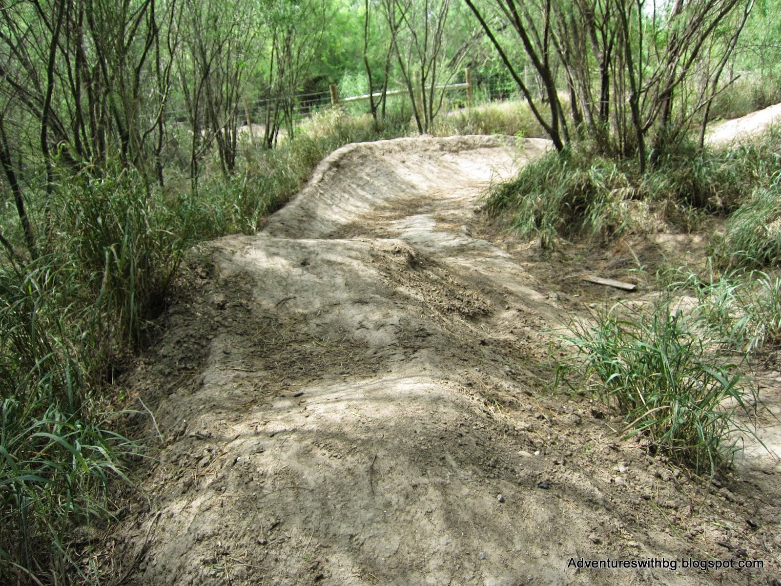 The pump track at mission trails