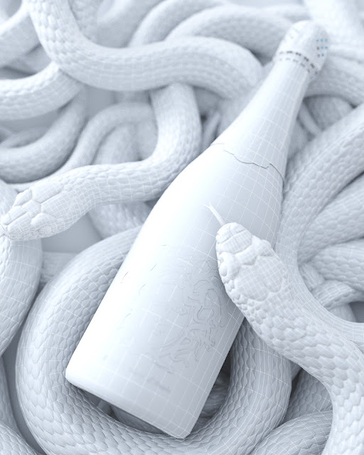 Snake 3D Render