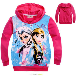 Contoh Jaket Frozen Anak Perempuan Terbaru