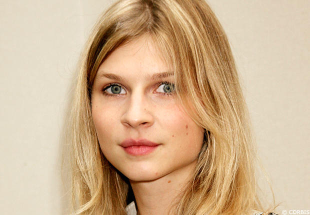 Clemence Poesy on touchable makeup I like makeup you can pat on with