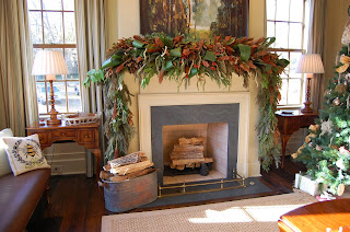 Fireplace Decorating for Christmas, Part 6