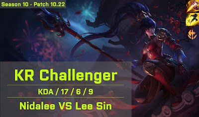 Nidalee JG vs Lee Sin - KR 10.22