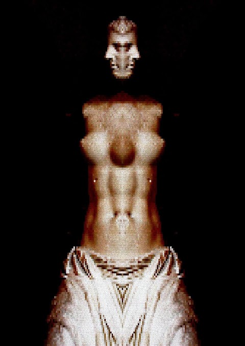 Pixel Stele of Venus de Milo by Alexander Limarev | glitch art, computer graphics | Siberia