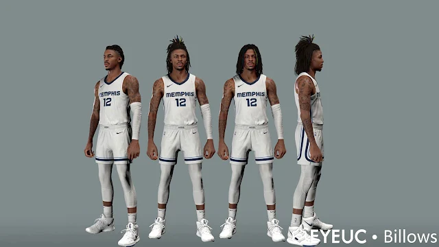 NBA 2K23 Ja Morant Cyberface