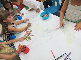 Measuring a horse like a farmer preschool math activity- FARM UNIT