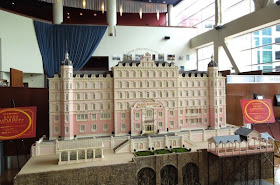 Grand Budapest Hotel model exhibit