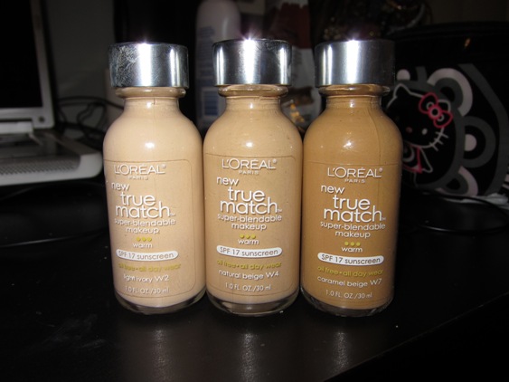 Review: Loreal True Match Foundation. by Sharon under FOTD, foundation, 