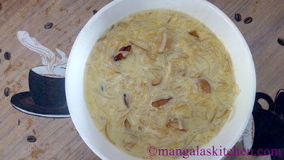 Semiya Payasam / Vermicelli Payasam