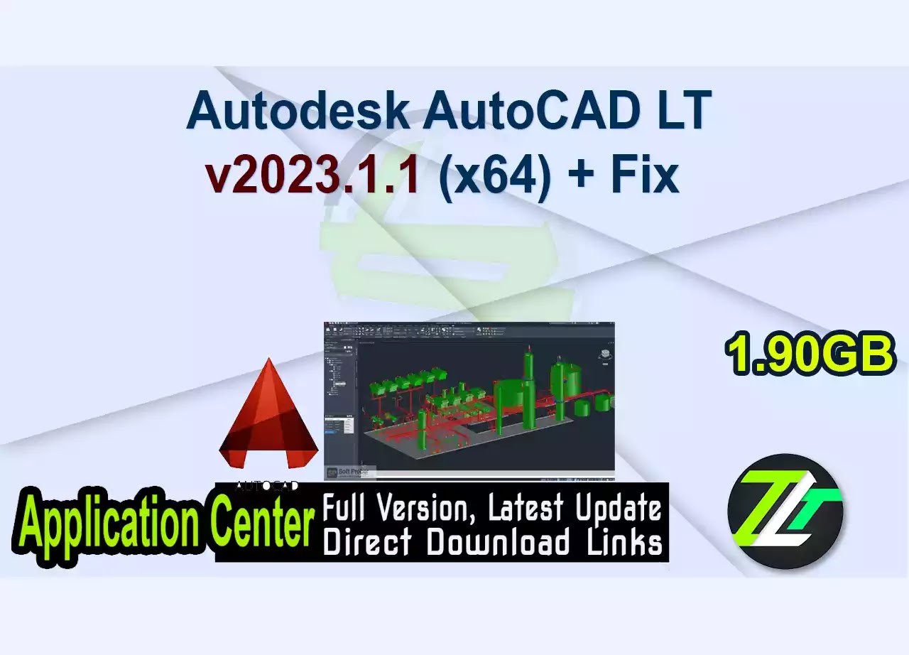 Autodesk AutoCAD LT v2023.1.1 (x64) + Fix 