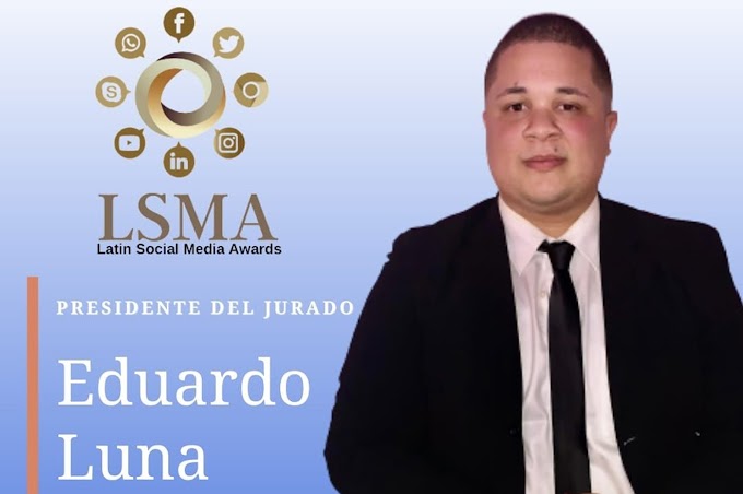 Reconocido cineasta Eduardo Luna escogido presidente del jurado en Premios Latin Social Media