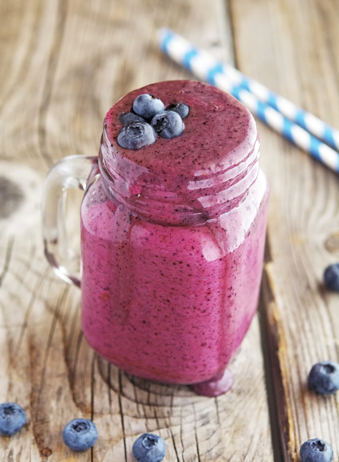 Immune Boosting Blueberry Smoothie
