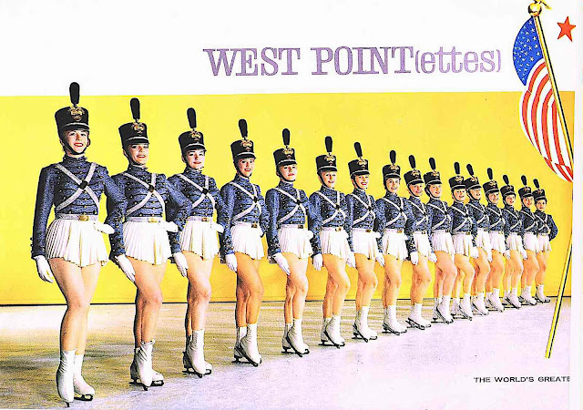 1962 "West Pointettes" on Ice