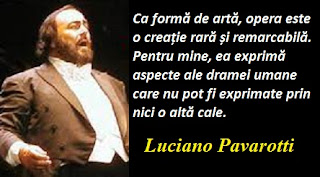 Citatul zilei: 12 octombrie - Luciano Pavarotti