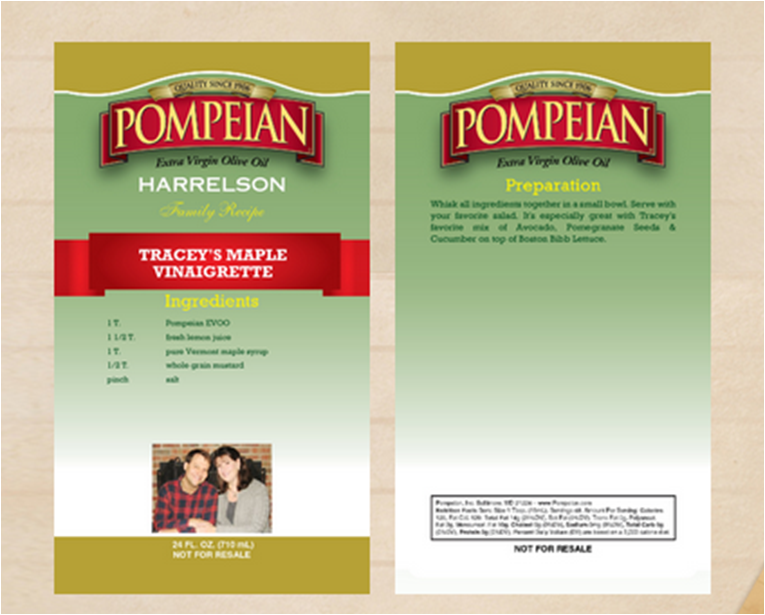 Personalized-Pompeian-Olive-Oil-Label