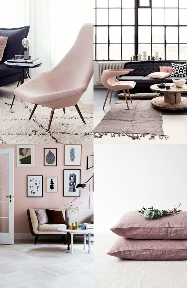 Tendencias de Decoración en Rosa Quartz