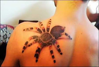 3D Spider Tattoo Designs