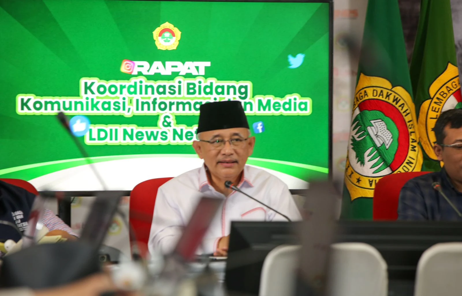 Rakor KIM LDII Tanggapi Disinformasi di Era Post Truth