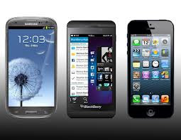 Perbandingan BlackBerry Z10, Galaxy S 3, dan iPhone 5