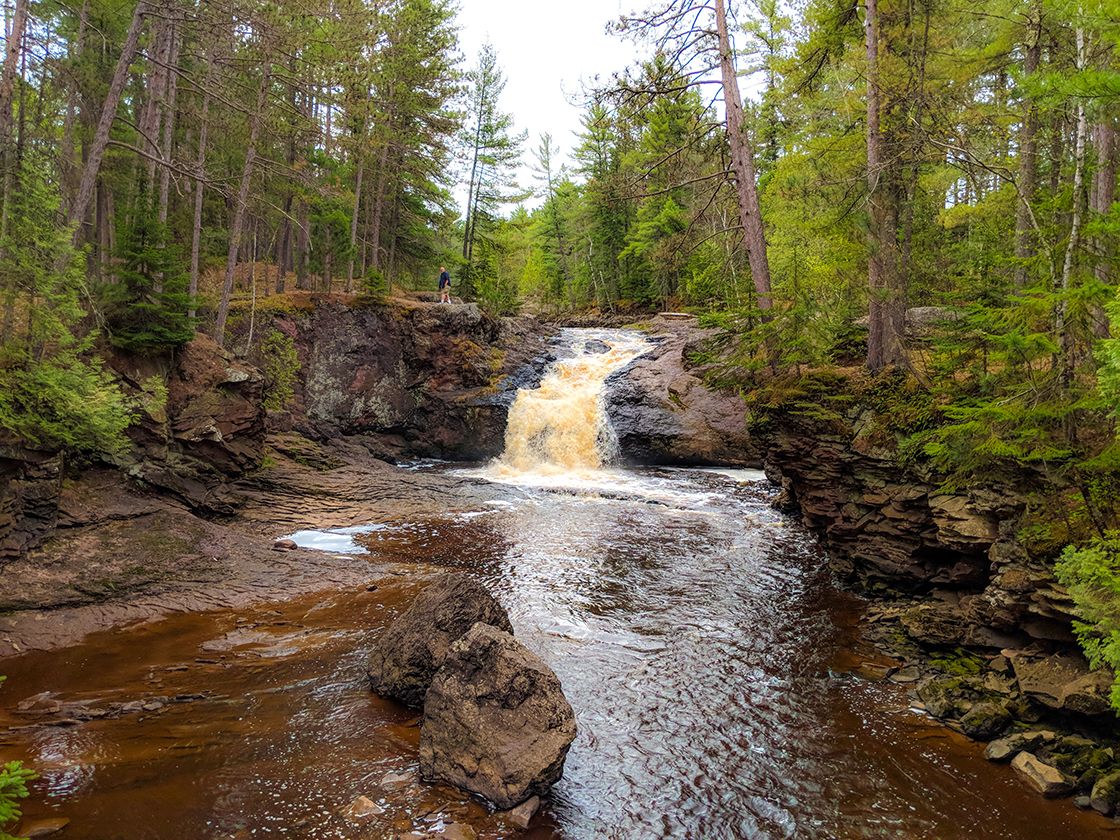 Upper Falls at Amnicon Falls State Park