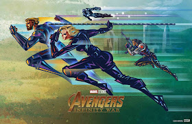 Fandango Exclusive Avengers: Infinity War Print by Kaz Oomori x Marvel