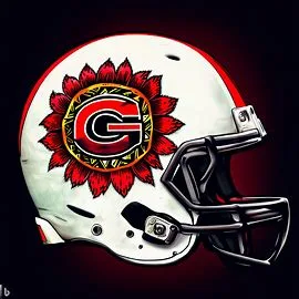 Georgia Bulldogs Concept Football Helmets.