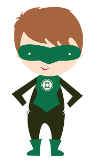 Baby Superheroes Clipart. 