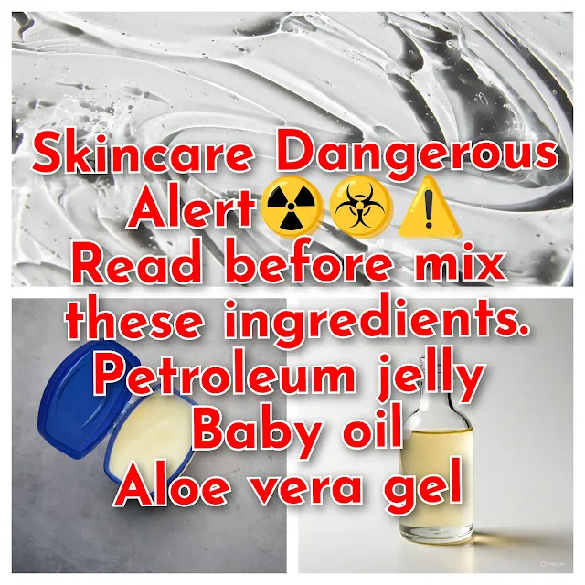 Vesline,aloevera gel,and babyoil pictures