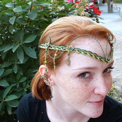 Forest Spring Celtic Wedding Circlet and get FREE SHIPPING as well