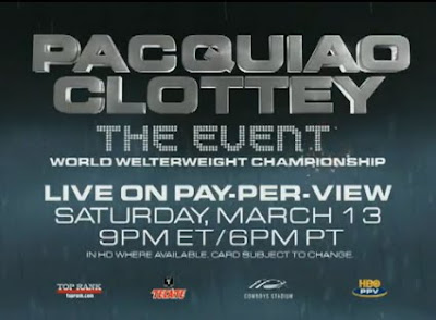 Pacquiao vs Clottey Live Stream