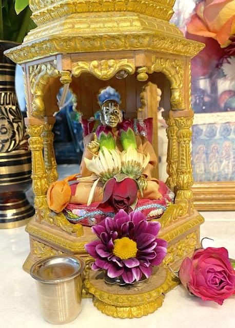 Tamal Krishna Goswami's Srila Prabhupada Deity