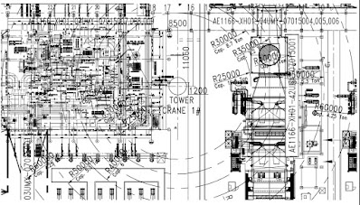 Gambar Radius dan Kapasitas Angkat Tower Crane #2