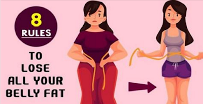 8 Important Rules To Instantly Lose Belly Fat