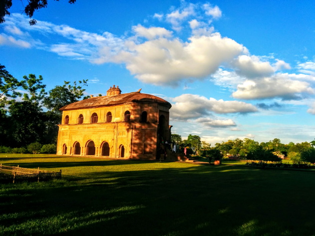 Rang Ghar - Asia's first amphitheatre at Sibsagar, India