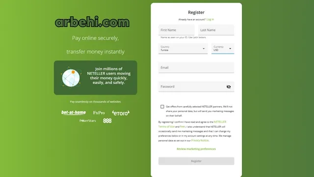 طريقة تفعيل حساب Neteller