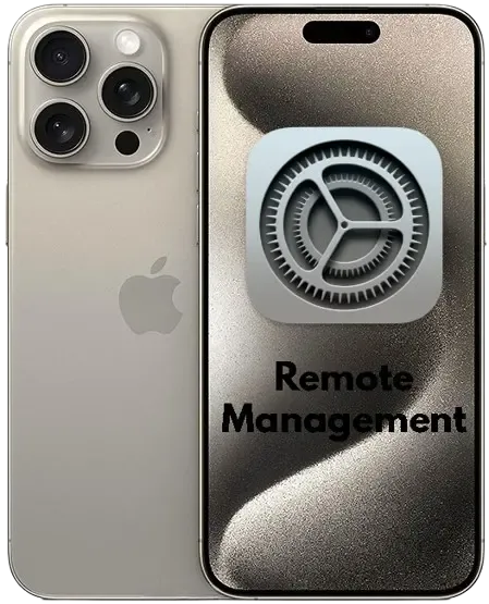 Bypass MDM (Remote Management) iPhone 15 Pro Max