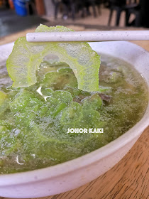 Bitter Gourd Soup @ Kah Kah Loke Restaurant in Taman Johor Jaya, Johor Bahru.