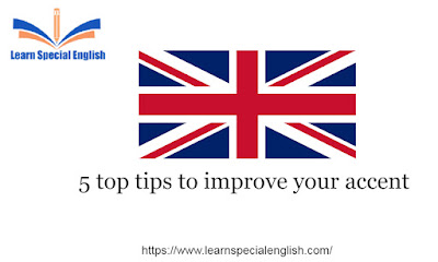 5 top tips to improve your accent
