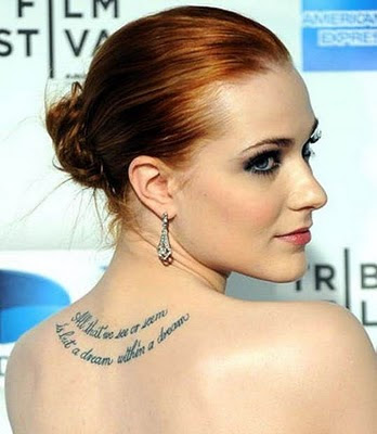 Celebrity Tattoos: Pink