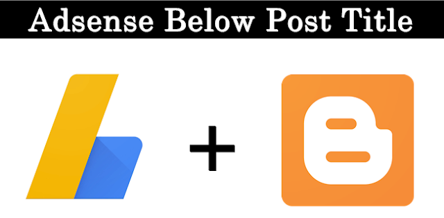 how to put or place google adsense ads below all post titles in blogger