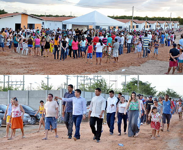 Famílias recebem casas populares e prefeito anuncia a construção de mais 50 em Cocal