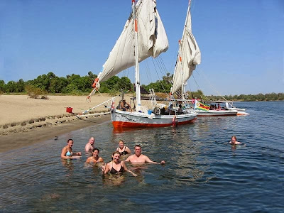 Felucca in Egypt