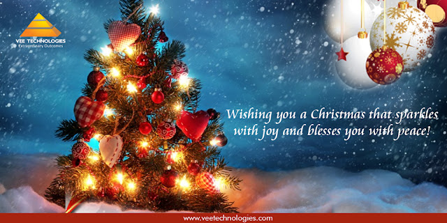  Wishing you a Christmas that sparkles with joy and blesses you with peace!