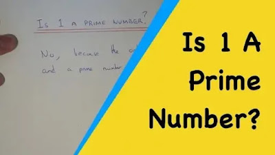 Why 1 is Not a Prime Numbe