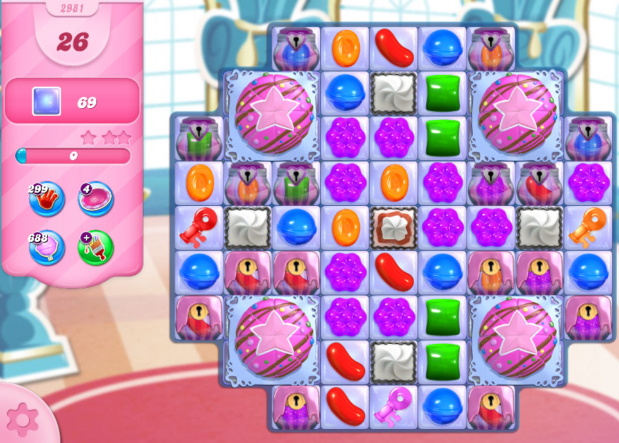 Candy Crush Saga level 2981