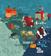 . a little easier. This week I completed a map for Charleston Magazine.