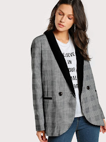 http://it.shein.com/Velvet-Shawl-Collar-Plaid-Blazer-p-376204-cat-1739.html?utm_source=unconventionalsecrets.blogspot.it&utm_medium=blogger&url_from=unconventionalsecrets