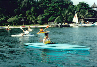 Canoeing Pulau Ayer Pulau Seribu Island Resort Jakarta tempat wisata alam nuansa alami di Kepulauan Seribu